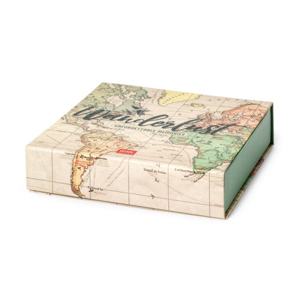 Every Moment Counts - Memory box, Travel/Map, Fotoalbum (Harmonika) 