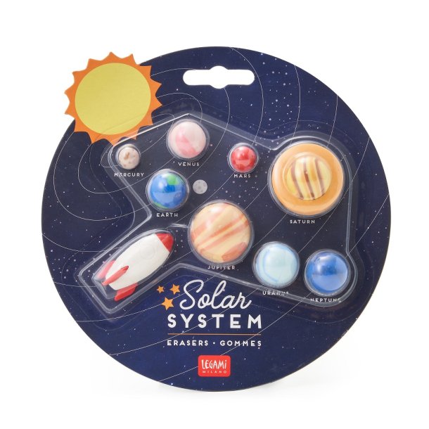 Solar system, st med 9 viskeldere