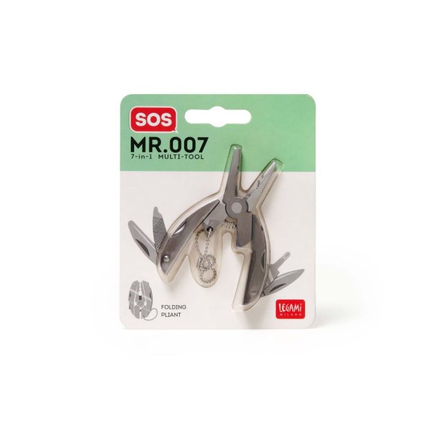 SOS Mr 007, Multitool, syv vrktjer i t 