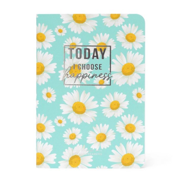 Notesbog, Quaderno Small, Linjeret, Daisy 