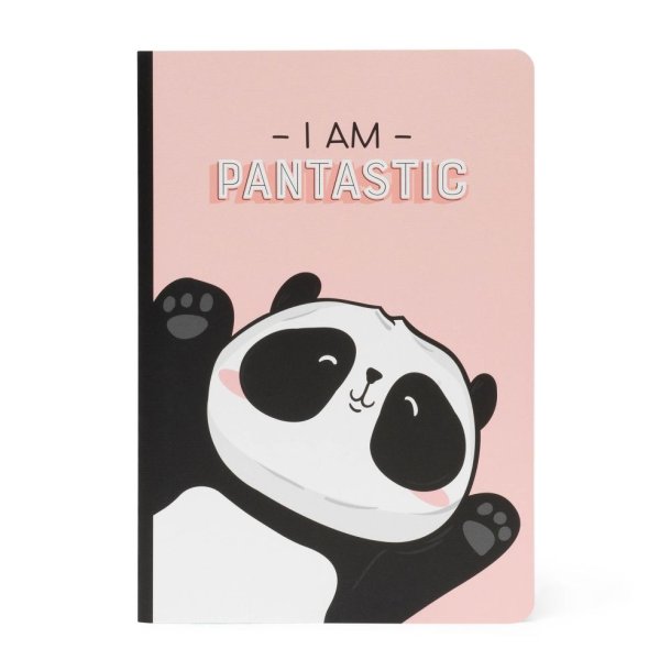 Notesbog, Quaderno Medium, Linjeret, Pantastic Panda 